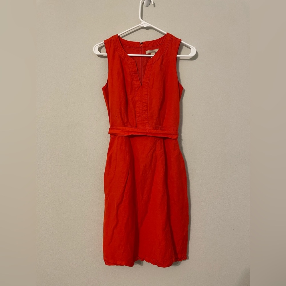 Banana Republic Factory Red Mini Dress
